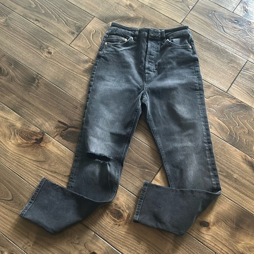 Free People high rise straight Jeans | 28